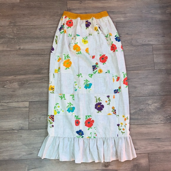 Gorgeous Boho Floral Skirt - Picture 1 of 8